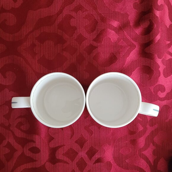 2 Royal Doulton Vintage Orchard Plums Cherries Coffee Mugs - Picture 3 of 4